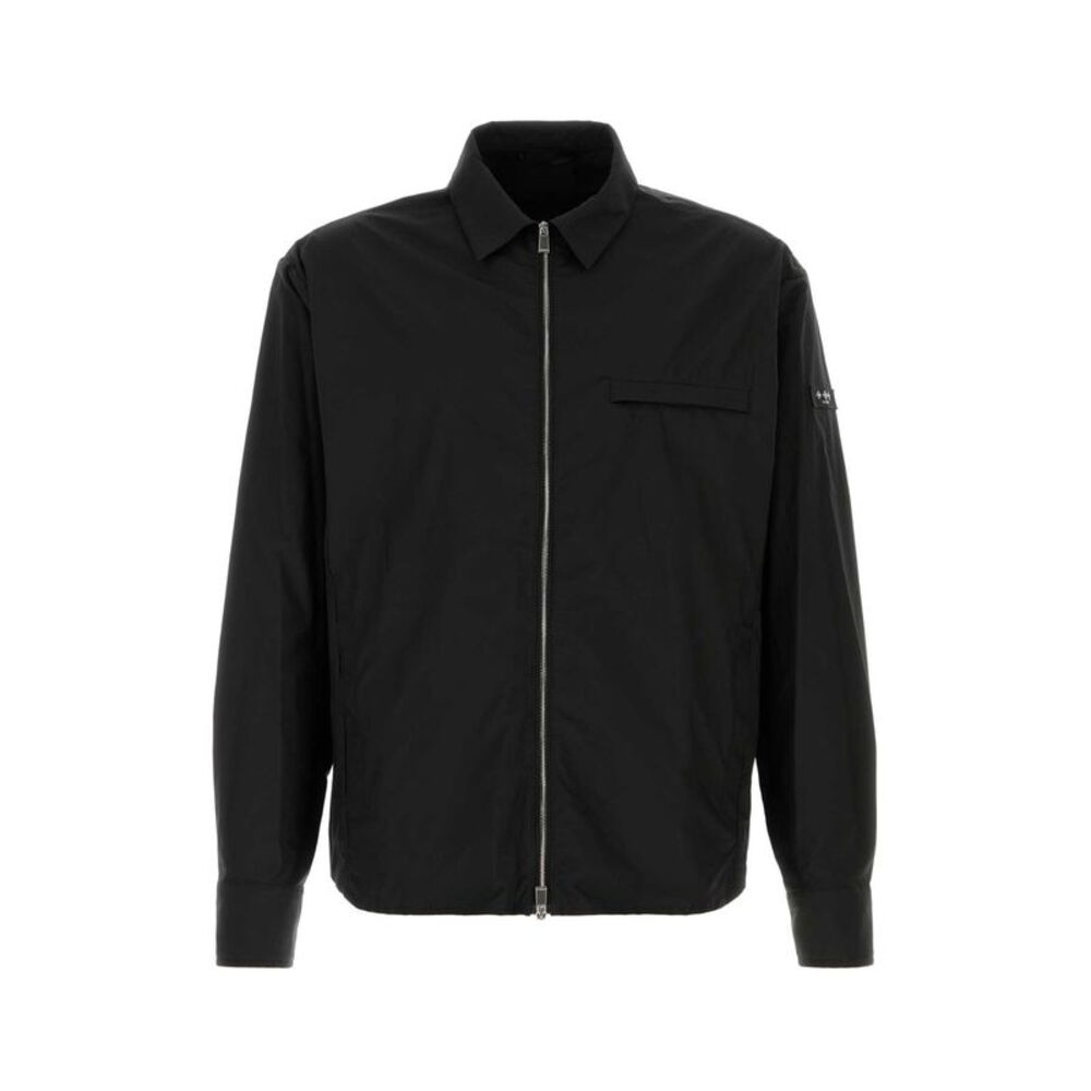 Tatras Men Black Cotton Blend Lamide Shirt
